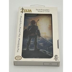 Zelda Breath of the Wild LINK iPhone PLUS 8 7 6/6s Secure Case Tech Traveler